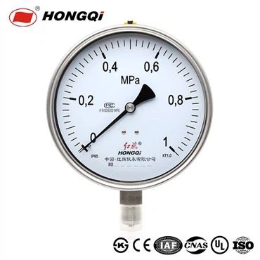 150mm Full Stainless Steel Oil Filled Pressure Gauge Manometer