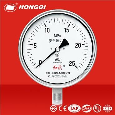 150mm Safety Pressure Gauge Manometer Stainless Steel Pressure Meter