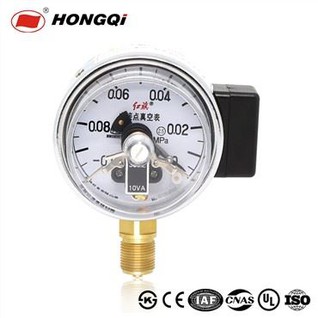 60mm Electric Contact Temperature Pressure Gauge Manometer