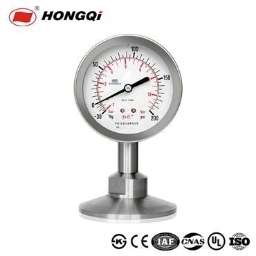 Radial Direction Type Diaphragm Pressure Gauge For Medicine Industry