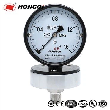 Threaded Diaphragm Pressure Gauge