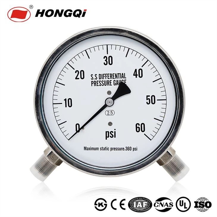 Strong Stability S. S Differential Pressure Gauge