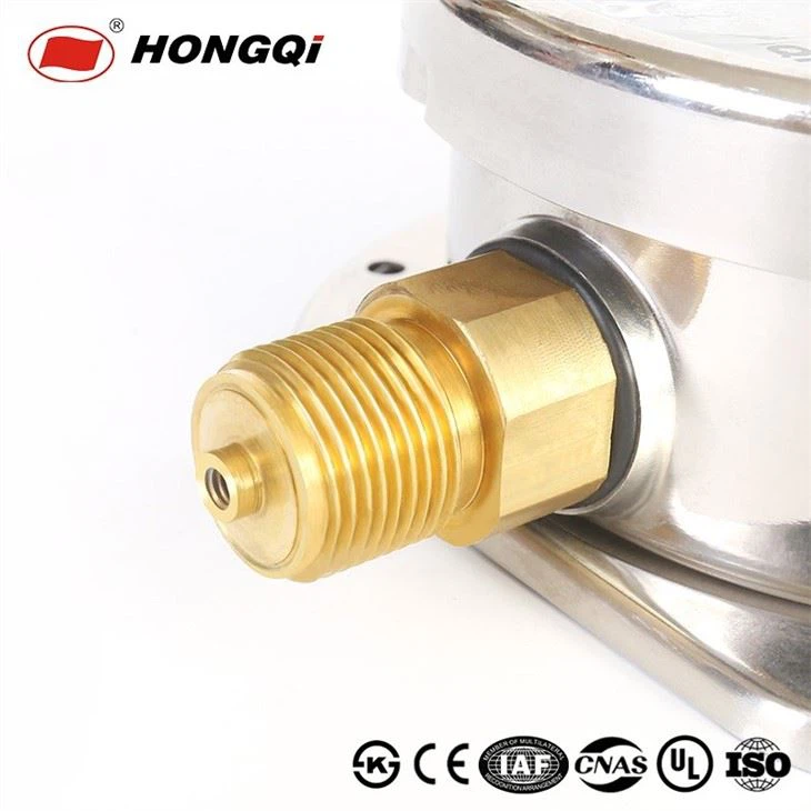Water Well Pump Liquid Filled Pressure Gauge 0 To 4bar