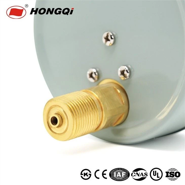 Y-100Z Back Connection Bourdon Tube Pressure Gauge