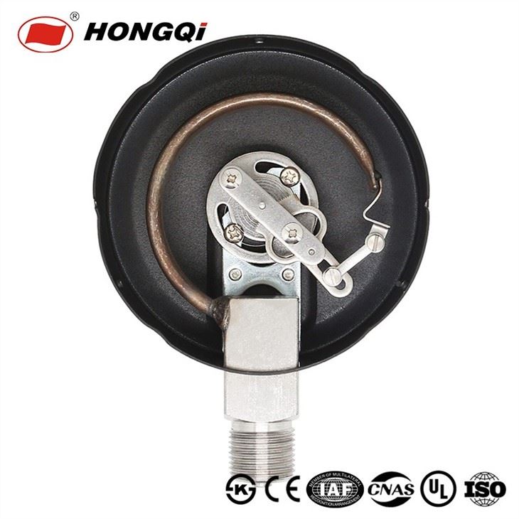 YA-100 Ammonia Pressure Gauge With Black Painted Steel