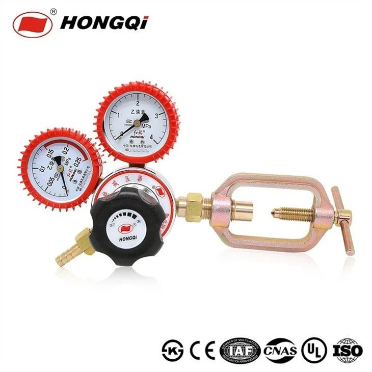 YQE-213 Acetylene Pressure Reducer C2h2 Gas Regulator