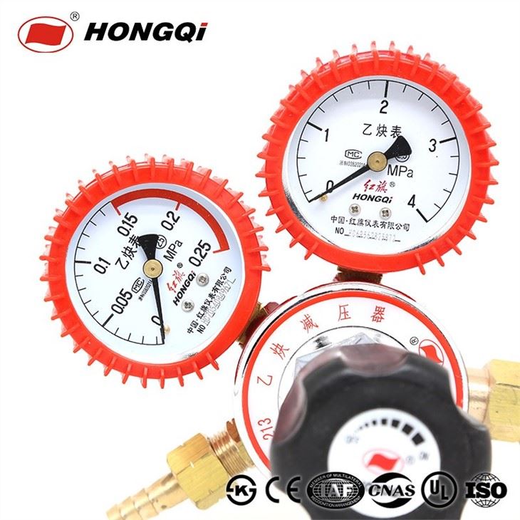 YQE-213 Acetylene Pressure Reducer C2h2 Gas Regulator