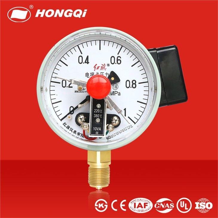 Yx-100 Electric Contact Pressure Gauge Vacuum Gauge Pressure Controller